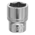 Sealey S0583 Siegen Socket 3/8"Sq Drive 16mm
