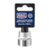 Sealey S3822 Premier Socket 3/8"Sq Drive 22mm