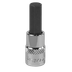 Sealey SBH005 Premier Hex Socket Bit 1/4"Sq Drive 7mm