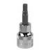 Sealey SBH008 Premier Hex Socket Bit 3/8"Sq Drive 5mm