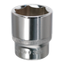 Sealey SP1230 Premier Fully Polished Socket 1/2"Sq Drive 30mm