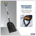 Sealey SS01 General-Purpose Shovel with 900mm Metal Handle