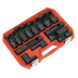 Sealey SX045 Oxygen & Diesel Injector Window Socket Set 1/2"Sq Drive 14pc