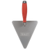 Sealey T1205 Stainless Steel Triangular Brick Trowel with Rubber Handle 180mm