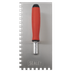 Sealey T7808 Stainless Steel 8mm Notched Trowel with Rubber Handle 270mm