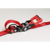 Sealey TD1202SR Slide Ratchet Strap Polyester Webbing with S-Hooks 32mm x 3m 1200kg Breaking Strength