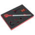 Sealey VS5140 Petrol Engine Timing Tool Kit for VAG 1.0 - Belt Drive