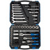 Draper 16364 Metric Tool Kit, 1/4", 3/8" and 1/2" Sq. Dr. (75 Piece)
