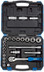 Draper 16362 HI-TORQ Metric Socket Set, 1/2" Sq. Dr. (24 Piece)