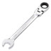 Draper 52018 HI-TORQ Metric Flexible Head Ratcheting Combination Spanner, 16mm