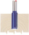 Draper 75333 TCT Router Bit, 1/4" Straight, 10 x 25mm