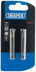Draper 64237 Cross Slot Insert Bit, 1/4" Hex, 50mm Long, No.2 (Pack of 2)