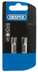 Draper 63961 Hexagonal Insert Bit, 2.5mm, 1/4" Hex, 25mm Long (Pack of 2)