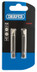 Draper 64094 Plain Slot Insert Bit, 5.5mm, 1/4" Hex, 50mm Long (Pack of 2)
