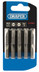 Draper 64034 Plain Slot Insert Bit, 6.5mm, 1/4" Hex, 25mm Long (Pack of 10)