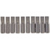 Draper 64031 Plain Slot Insert Bit, 6mm, 1/4" Hex, 25mm Long (Pack of 10)