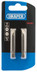Draper 64096 Plain Slot Insert Bit, 6mm, 1/4" Hex, 50mm Long (Pack of 2)