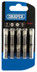 Draper 64046 Plain Slot Insert Bit, 8mm, 1/4" Hex, 25mm Long (Pack of 10)