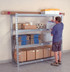 Draper Expert 05227 Heavy Duty Steel 4 Shelving Unit, 1959 x 610 x 1830mm