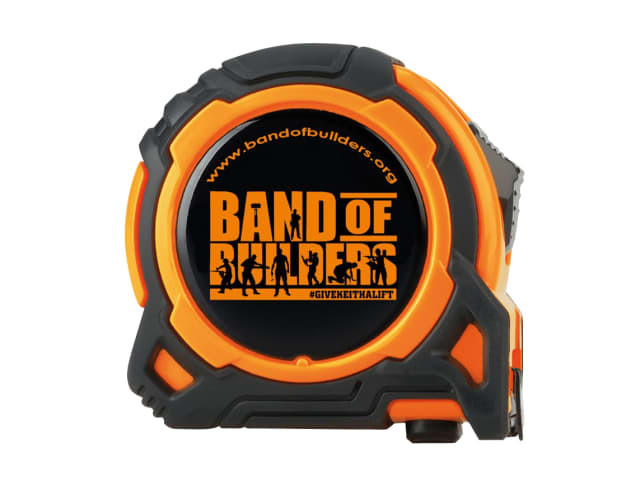 Band Of Builders ATM4-5025BOB Band Of Builders Tape Measure 5m/16ft (Width 25mm) - BOB5MTAPE