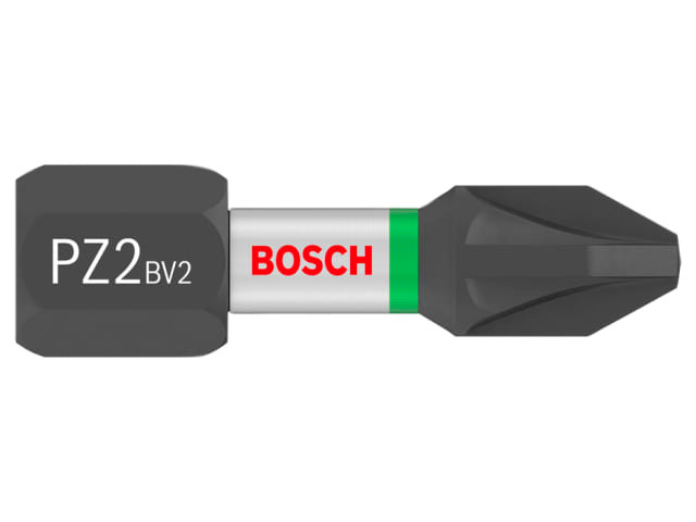 Bosch 2607002804 PRO Impact Screwdriver Bit PZ2 x 25mm Pack of 25