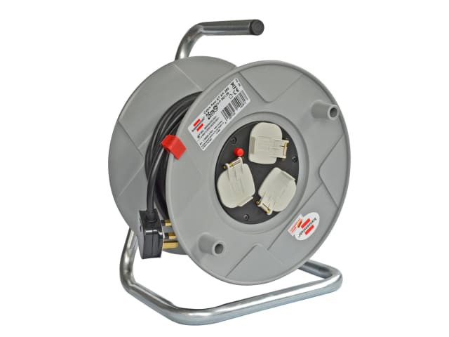 Brennenstuhl 1098253001 AK 260 Cable Reel 240V 13A 3-Socket 25m