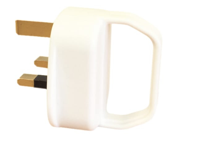Dencon 1650NB Easy Pull Plug 13A White
