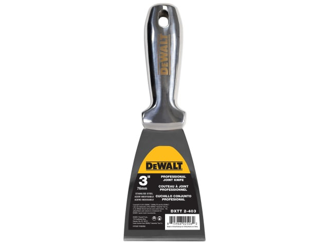 DeWalt EU2-403 Stainless Steel Jointing/Filling Knife 75mm (3in)