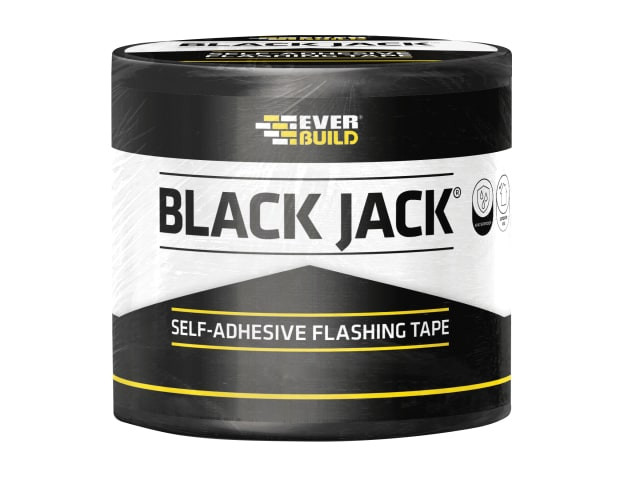 Everbuild Sika 852122 Black Jack Flashing Tape, DIY 150mm x 3m