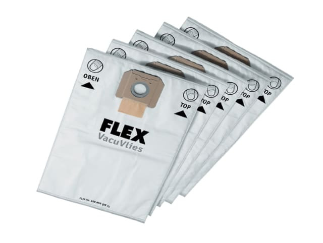 FLEX 329.63 Fleece Filter Bags (Pack 5)
