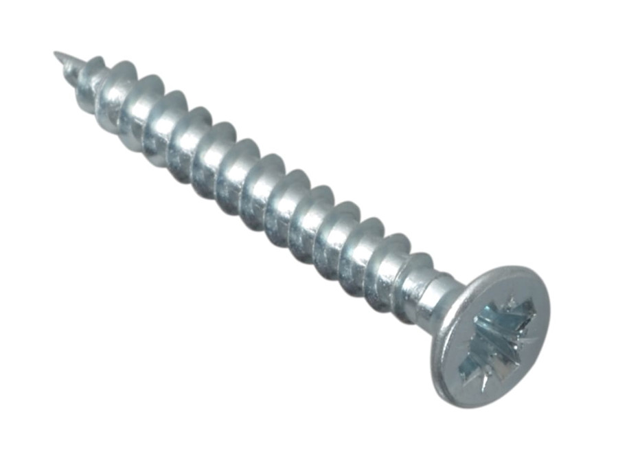 ForgeFix FPMPS3530ZP Multi-Purpose Pozi Compatible Screw CSK ST ZP 3.5 x 30mm Forge Pack 35 - FORFPMP3530Z - main image