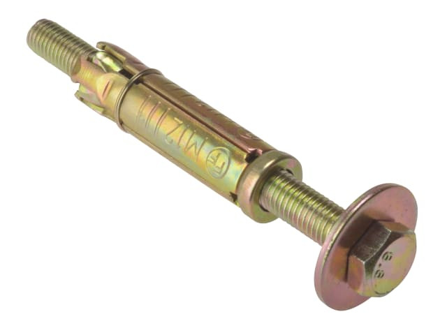 ForgeFix 5LB1260 Masonry Anchor Bolt Loose ZYP M12 x 60mm Bag 5
