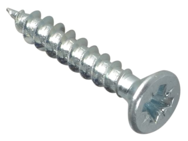 ForgeFix MPS425ZP Multi-Purpose Pozi Compatible Screw CSK ST ZP 4 x 25mm Box 200