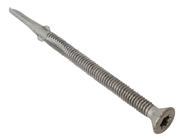 ForgeFix TFCUWWSD5540L TechFast Timber to Steel CSK/Wing Screw No.3 Tip 5.5 x 40mm Box 100