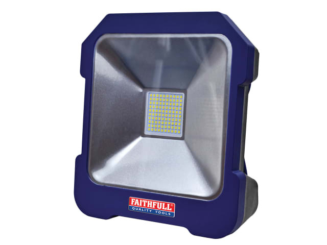 Faithfull Power Plus EBTL1051 SMD LED Task Light with Power Take Off 20W 240V