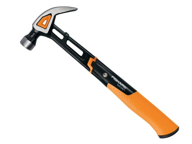 Fiskars 1027202 IsoCore Curved Finishing Hammer 450g (16oz)
