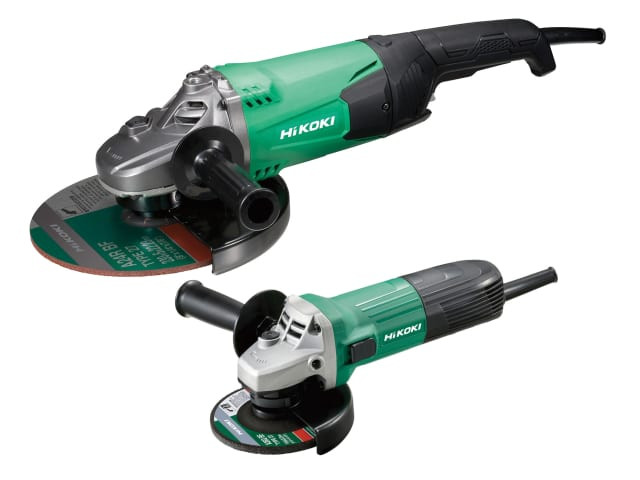 HiKOKI G23ST/G12STXJ1Z G12STX/G23ST Twin Pack 115/230mm 240V