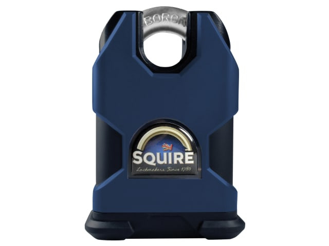 Squire SS80CS SS80S Stronghold Solid Steel Padlock 80mm Closed Shackle CEN6 Boxed