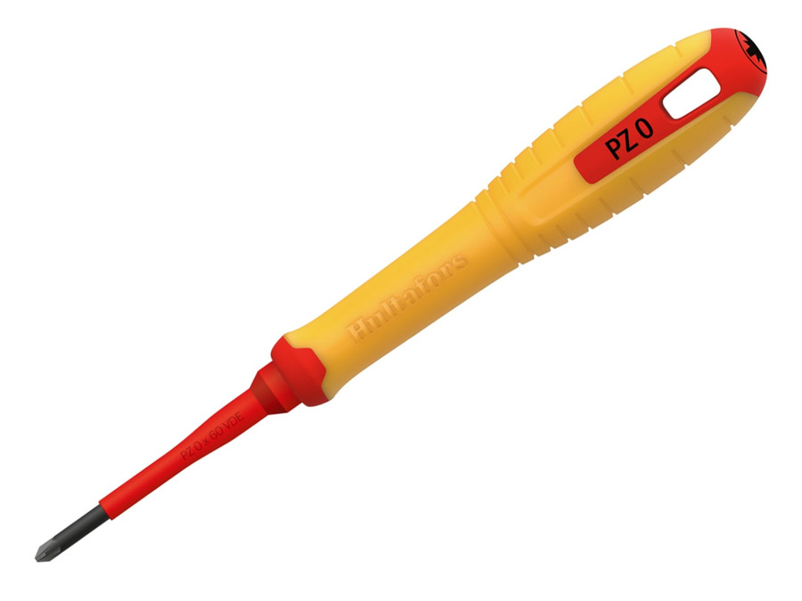 Hultafors 446005 VDE Pozidriv Screwdriver PZ0 x 60mm - HUL446005 - main image