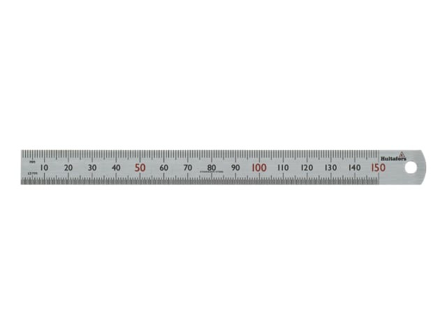 Hultafors 554003 STL 150 Stainless Steel Ruler 150mm