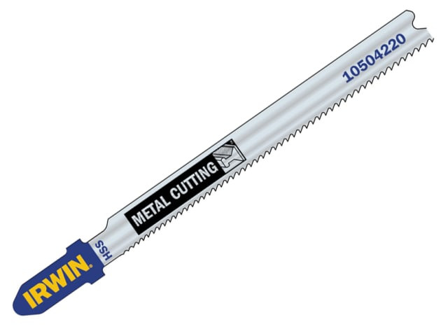 Irwin 10504225 Metal Cutting Jigsaw Blades Pack of 5 T118B