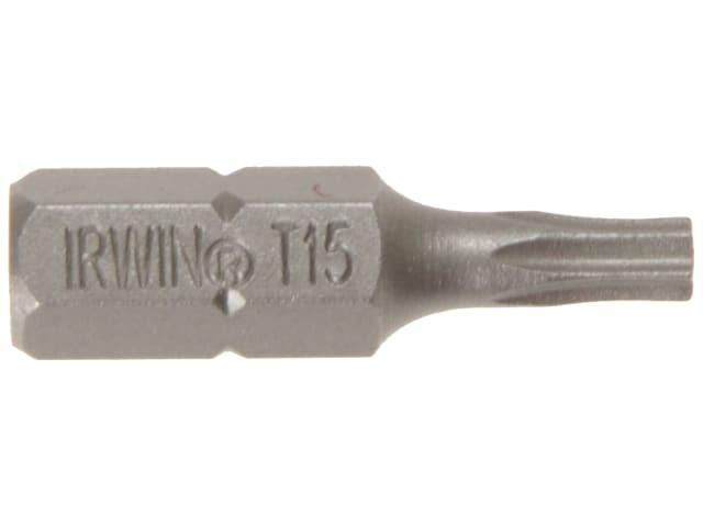 Irwin 10504837 TORX Insert Bits TX15 25mm (Pack 2)