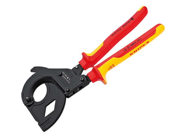 KNIPEX 95 36 315 VDE Ratchet Action Cable Cutter 315mm
