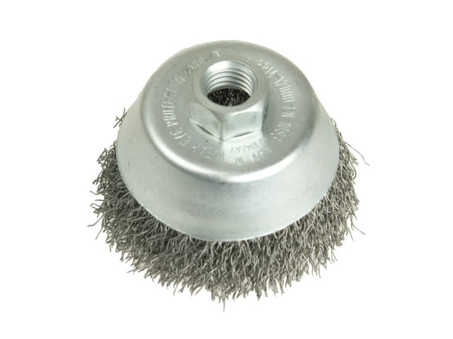 Lessmann 427.177 Cup Brush 125mm M14, 0.35 Steel Wire