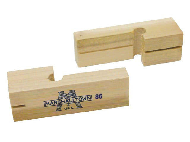 Marshalltown M86 86 Hardwood Line Blocks (Pack 2)