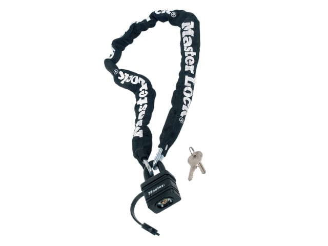 Master Lock 8390EURDPRO Weather Tough 40mm Padlock & Chain 90cm x 6mm