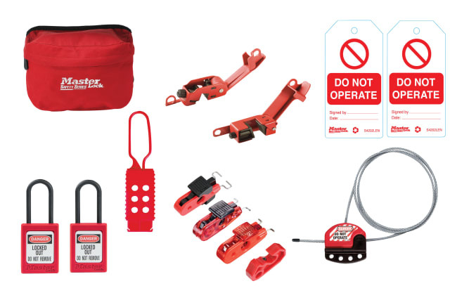 Master Lock MAINTKIT-EN General Maintenance Lockout Kit
