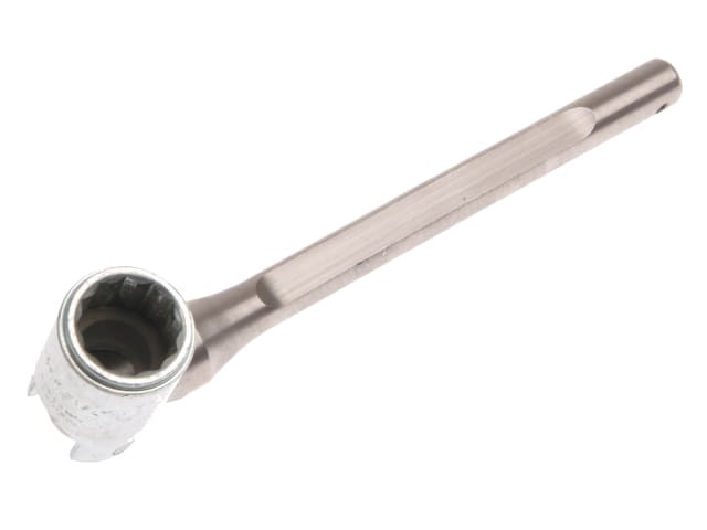 Priory PRI383B176TAG 383B Scaffold Spanner Stainless Steel Bi-Hex 7/16W Flat Handle