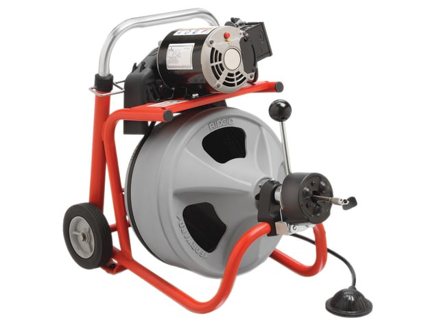 RIDGID 28098 K-400 AUTOFEED® Drum Machine with C-32IW (Integral Wound) Solid Core Cable