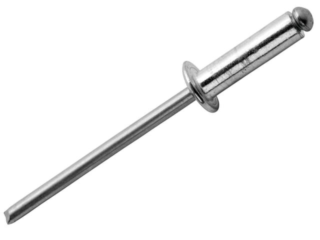 Rapid 5000379 Standard Aluminium Rivets 4 x 12mm Bag of 100